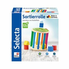 Selecta Spielzeug Sortierrolle Rolle Motorik Kleinkindspiel Kleinkindspielzeug
