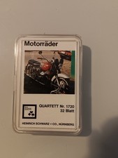 Quartett  - Heinrich Schwarz Nürnberger Motorrad Motorräder  Nr 1720 Nürnberg 