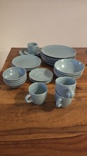 Ikea Geschirrset Blauton 25 Teile Porzellan Geschirrset