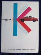 Karmann Ghia Werbung 1969