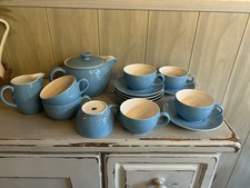 Tee /Kaffeeservice Blau Mit Ahorn 🍁 Marke (Wie Dipper )