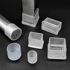 Stuhlkappen Transparent Rund