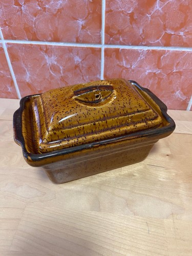 Vintage keramik butterdose - vintage,