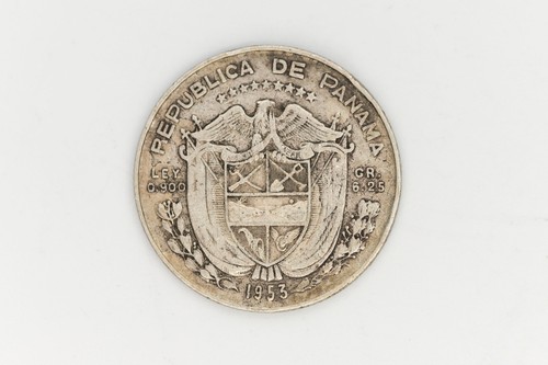 Panama balboa 1953 silber - panama,