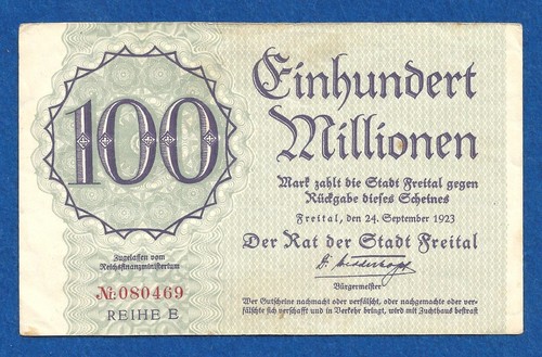 410 notgeld stadt freital - stadt,