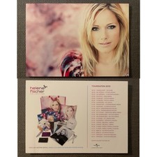 HELENE FISCHER Promo Postkarte zur Live Tournee 2015, Merchandise Collection