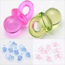 50 Acryl Schnuller 20x10x10mm