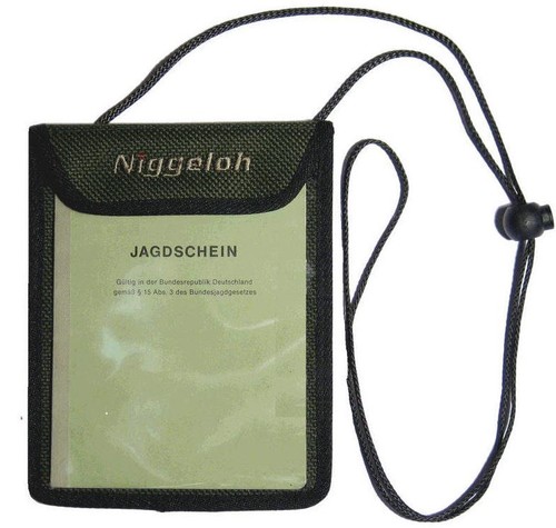 Niggeloh jagdscheintasche - niggeloh,