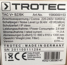 Trotec Raumluftreiniger TAC V+