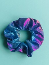 80s Hologram Retro Scrunchie