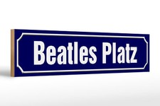 Holzschild Straßenschild