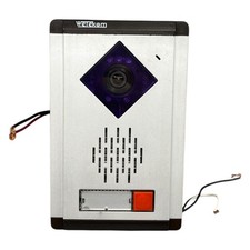 Wetekom Video Intercom DC-12V Gegensprechanlage Klingel Gerät Türanlage Silber