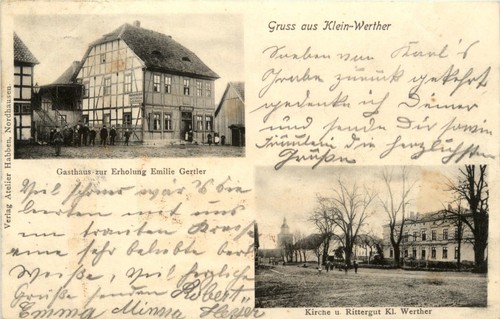 Gruss aus klein werther - gruss,