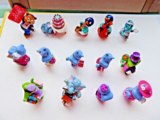 Ü-Ei Figuren Satz 1999 *Die Happy Hippo Hochzeit* 14 Fig., gebraucht, BPZ. lesen