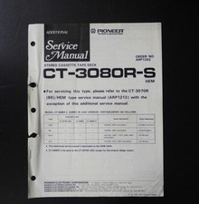 Original PIONEER CT-3080R-S