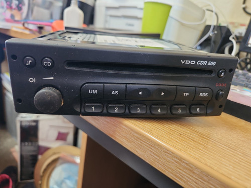 Vdo cdr 500 stereo radio - radio, cd