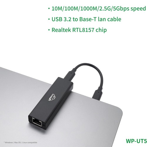 Usb 5gbps ethernet adapter - ethernet,