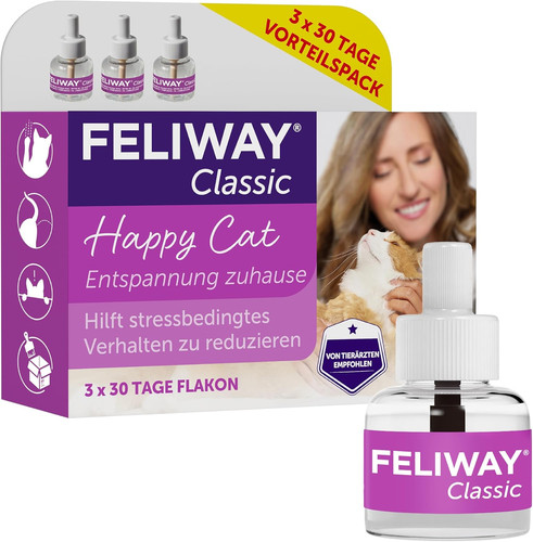 Feliway classic 3x30 tage - feliway,