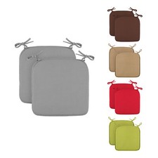 Stuhlkissen Canvas 38 x 38 cm Haltebänder Stuhlauflage Sitzauflage Sitzkissen 