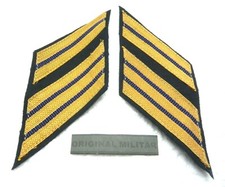 Marine Ärmelabzeichen OBERSTABSGEFREITER gold/blau Dienstgrad Rang Abzeichen 