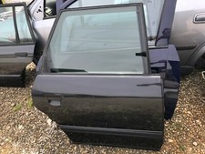 Tür Türe hinten rechts Avant Audi 80 B4 Schwarz