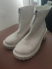 Stiefel Boots Vegan Leder Gr