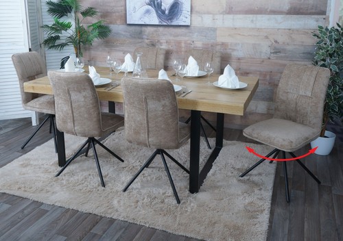 Ware 6er set esszimmerstuhl - b-ware, 6er-set