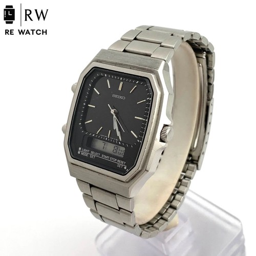 Seiko h601 507a analog digital - seiko, h601-507a