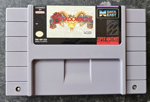 Shadowrun super nintendo - shadowrun, snes