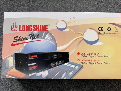 Longshine lcs gs9116 - lcs-gs9116-a, switch