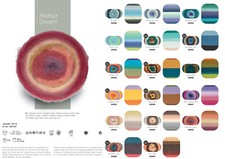 ABVERKAUF!!! Schachenmayr Mohair Dream Lacegarn Farbverlauf 150g Stricken Wolle