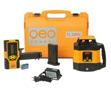 geo-Fennel Profi Baulaser Rotationslaser FL 220 HV (LK2) mit Empfänger FR 45