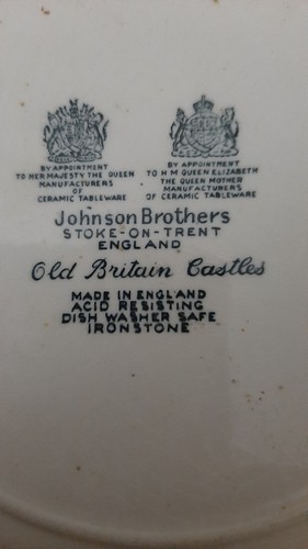 Johnson bros old - johnson,