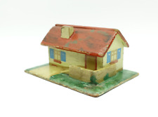 Kleines Häuschen Haus Gebäude Holz Pappe Eigenbau H0 ? Vorkrieg alt Graubele
