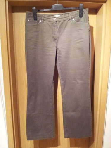 Damenjeans braungrün - 44,,