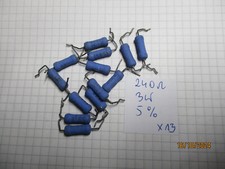 13 Stück 240 Ohm +/- 5% 3W Lastwiderstand gebraucht geprüft