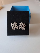 Swarovski Ohrclips Silber Sehr Schön w.Neu...