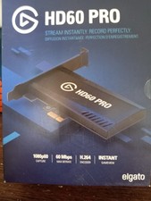 Elgato Game Capture HD60 Pro Capture Card, Schwarz