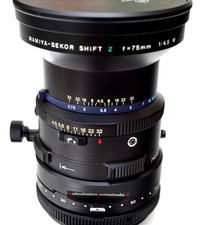 Mamiya RZ67 Mamiya-Sekor Shift Z  f=75mm 1:4.5 W Objektiv