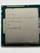 Intel Core i3-4330TE, 2,4 Ghz Dual-Core, SR180, 35W TDP, LGA1150, 512kB/4MB