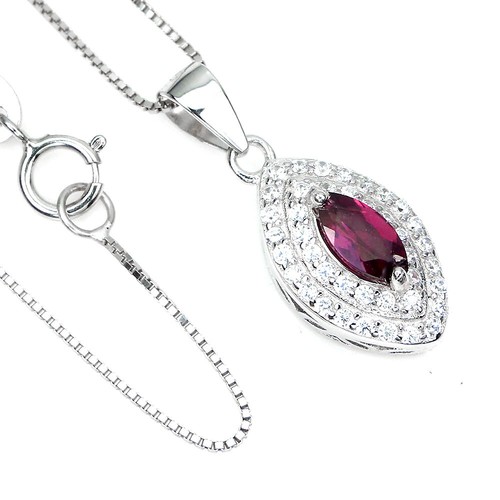 925 sterling silber marquise - silber,
