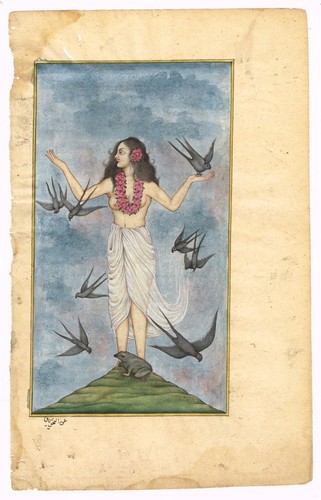Indische miniaturmalerei des - indische,