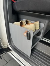 Schuhregal Grau für Schiebetür VW T5/T6/T6.1 California/Multivan Made In DE