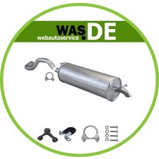 Auspuff Endschalldämpfer Seat Leon, VW Golf IV New Beetle 1.4 & 1.4 16V