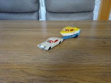 Siku V 297 Oldsmobile Toronado mit Bootsanhänger  60er/70er Jahre Siku Rarität