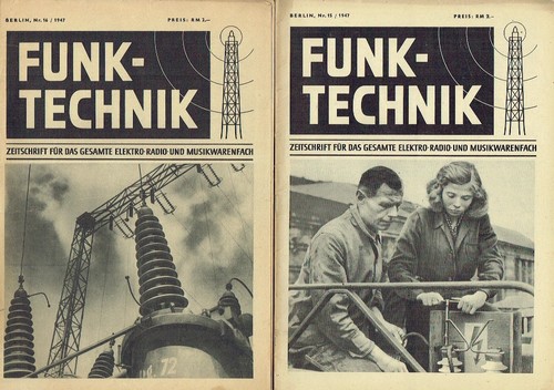 Funk technik fernsehen - funk,