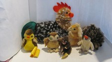 Steiff Tiere zur Auswahl kleine Tiere, Igel,  Handpuppen, Papagei