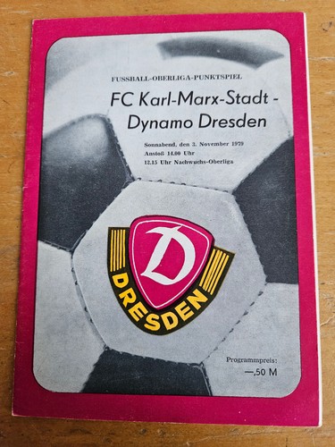 Dynamo dresden programmheft - dynamo,