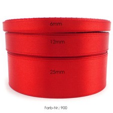 22 Meter Satinband Bastelband Schleifenband Geschenkband  6 12 25 mm auf Rolle