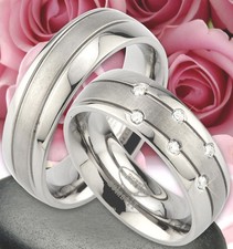 2 TITAN Trauringe Eheringe